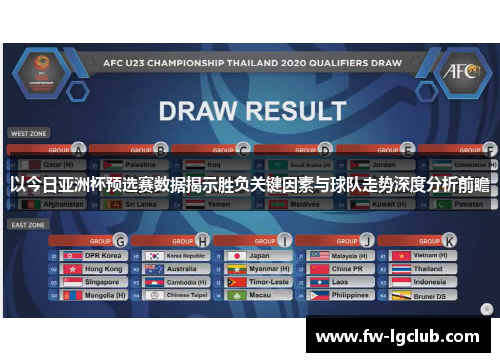 以今日亚洲杯预选赛数据揭示胜负关键因素与球队走势深度分析前瞻